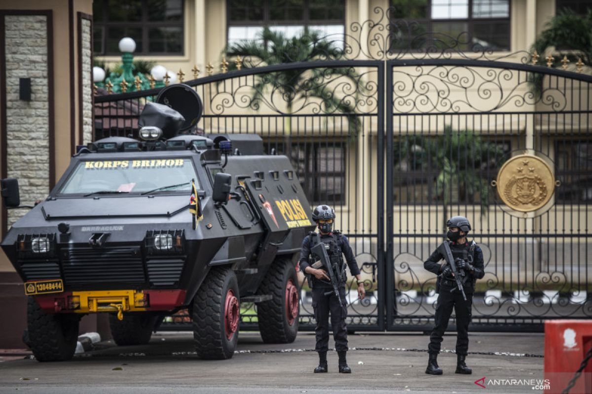 Pelaku terorisme di Mabes Polri masuk lewat pintu belakang