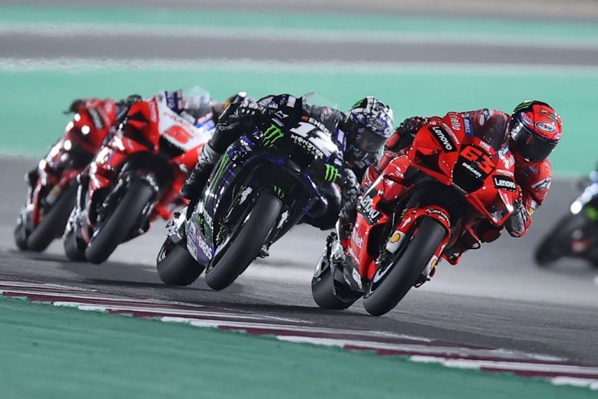 Vinales berusaha menjaga momentum MotoGP di Sirkuit Losail