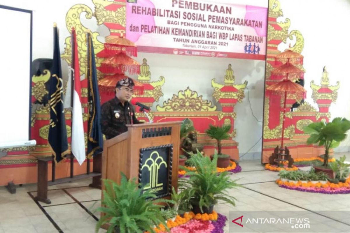 Pemkab Tabanan andalkan program rehabilitasi untuk pengguna narkotika