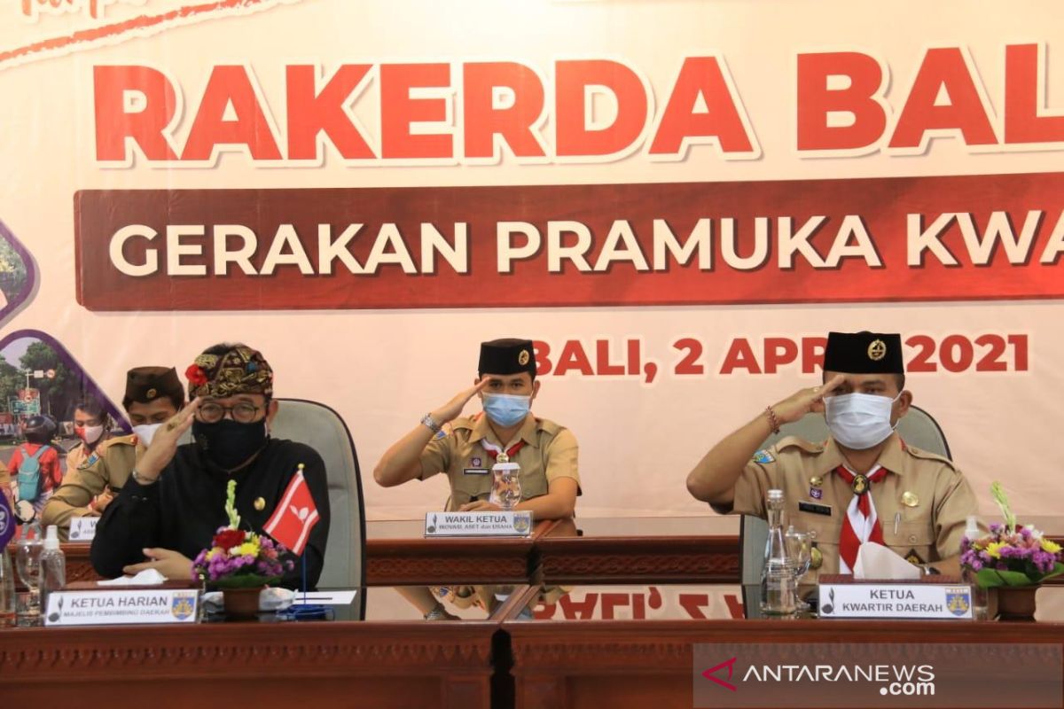 Wagub ajak Pramuka selaraskan program kerja dengan Pemprov Bali