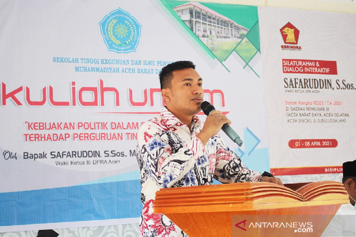 Safaruddin: Lemahnya pendidikan Aceh dipengaruhi kualitas pengajar