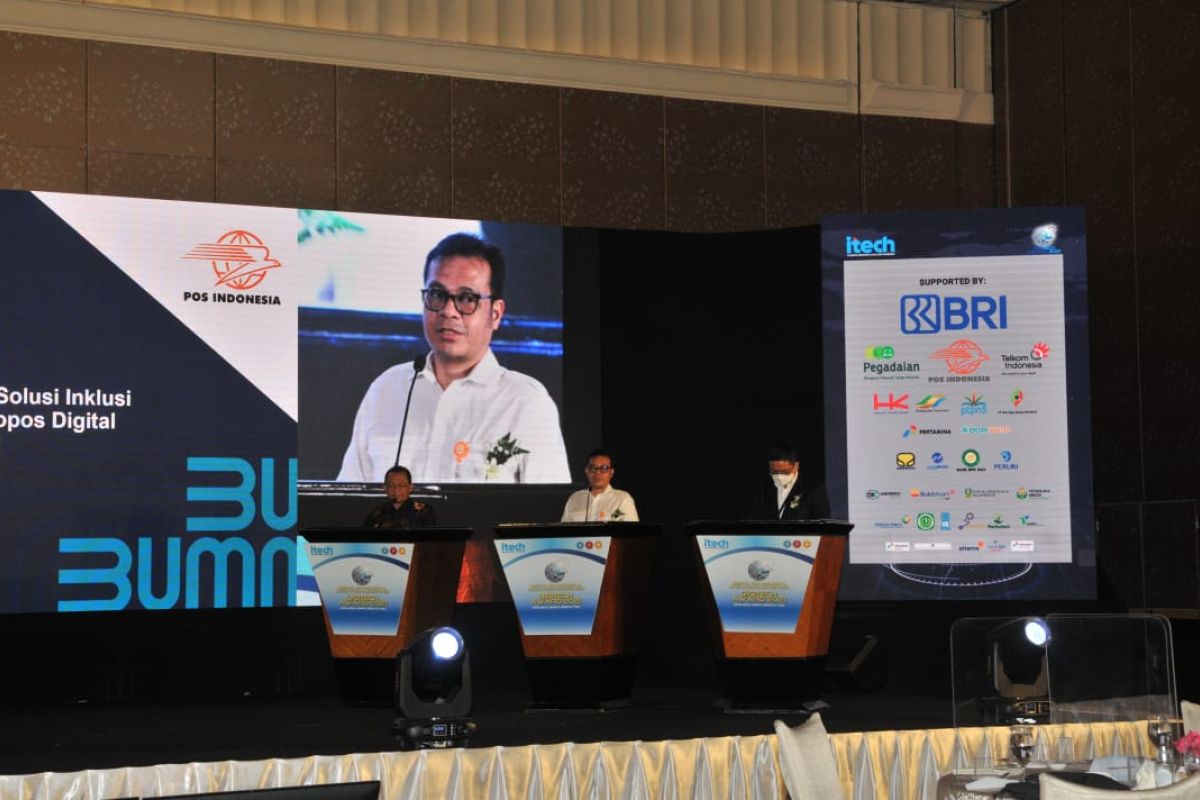 Pos Indonesia raih dua penghargaan digital technologi dan innovation award 2021