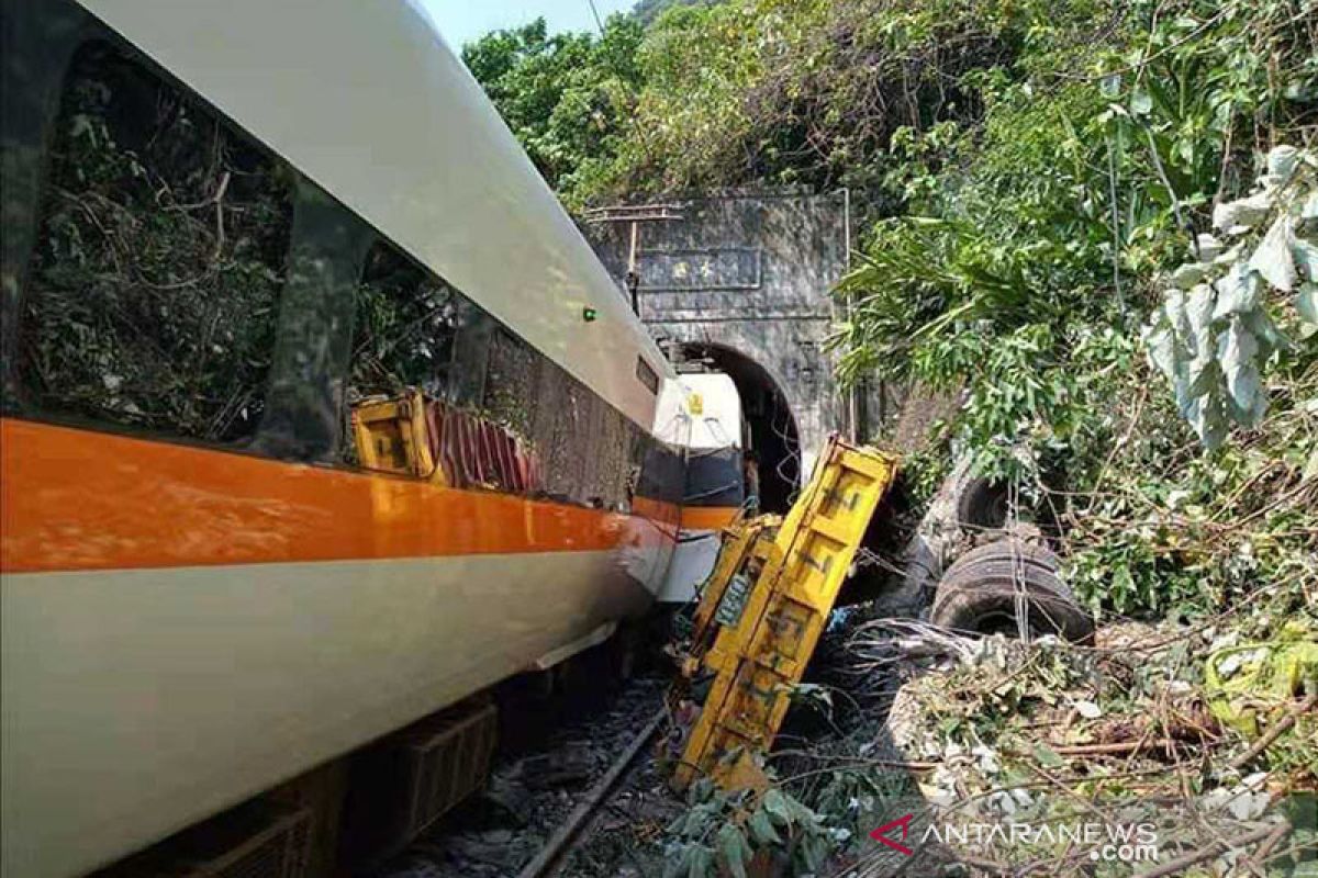 48 korban meninggal dalam kecelakaan KA di Taiwan, tak ada korban WNI