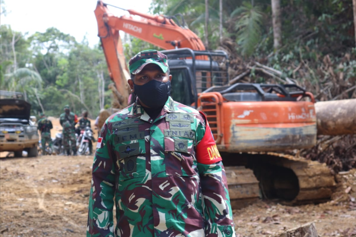 Dandim harap warga menjaga dan merawat jalan yang selesai dikerjakan