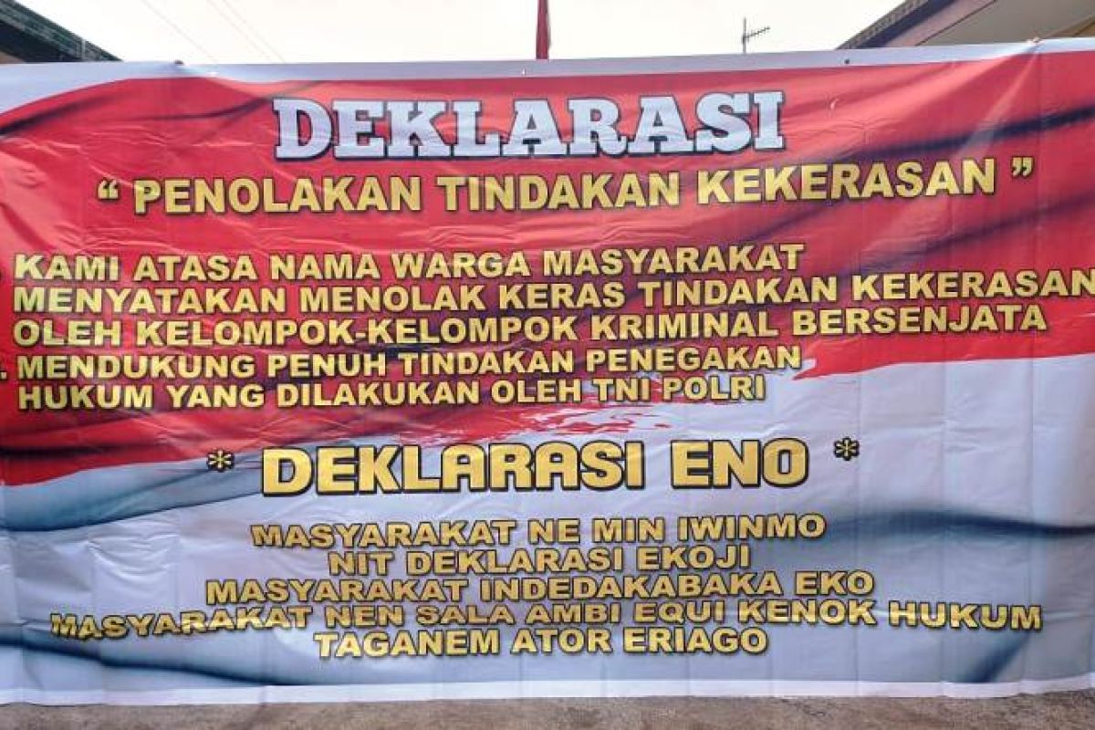 TNI-Polri memastikan keamanan masyarakat usai penyerangan KKB