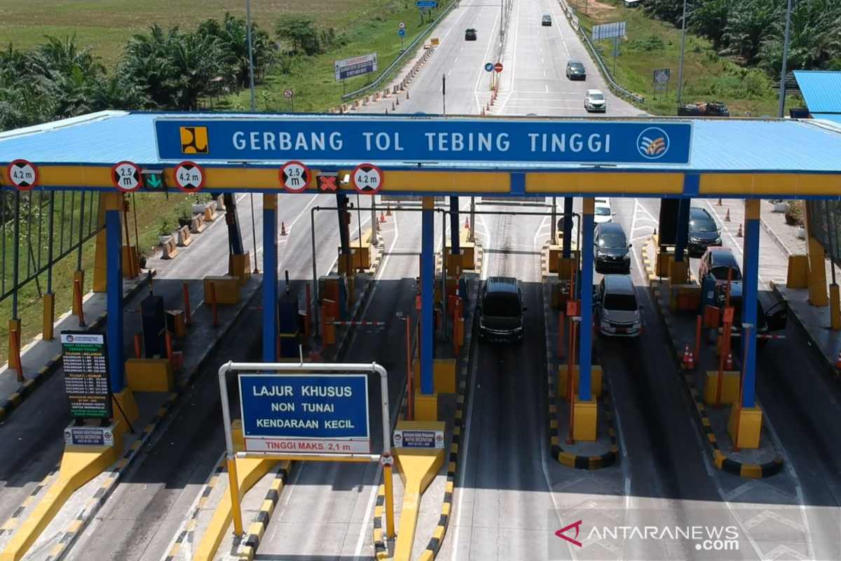 Volume kendaraan lewat Tol Tebing Tinggi meningkat 49 persen jelang Paskah