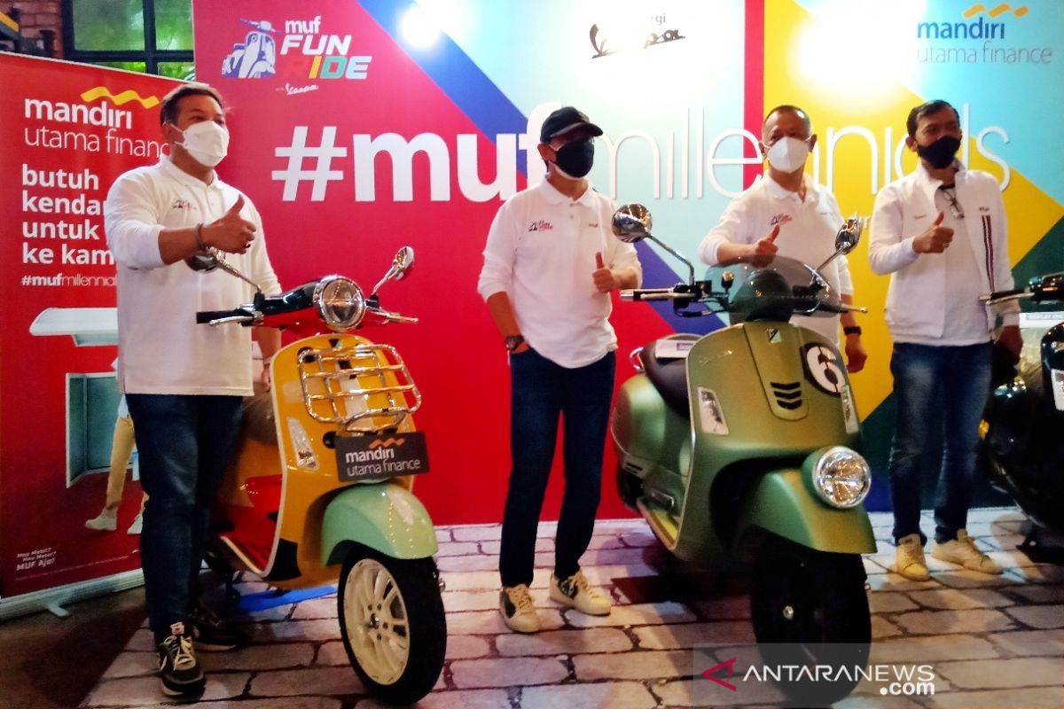 MUF gandeng komunitas Vespa guna dekatkan diri dengan milenial