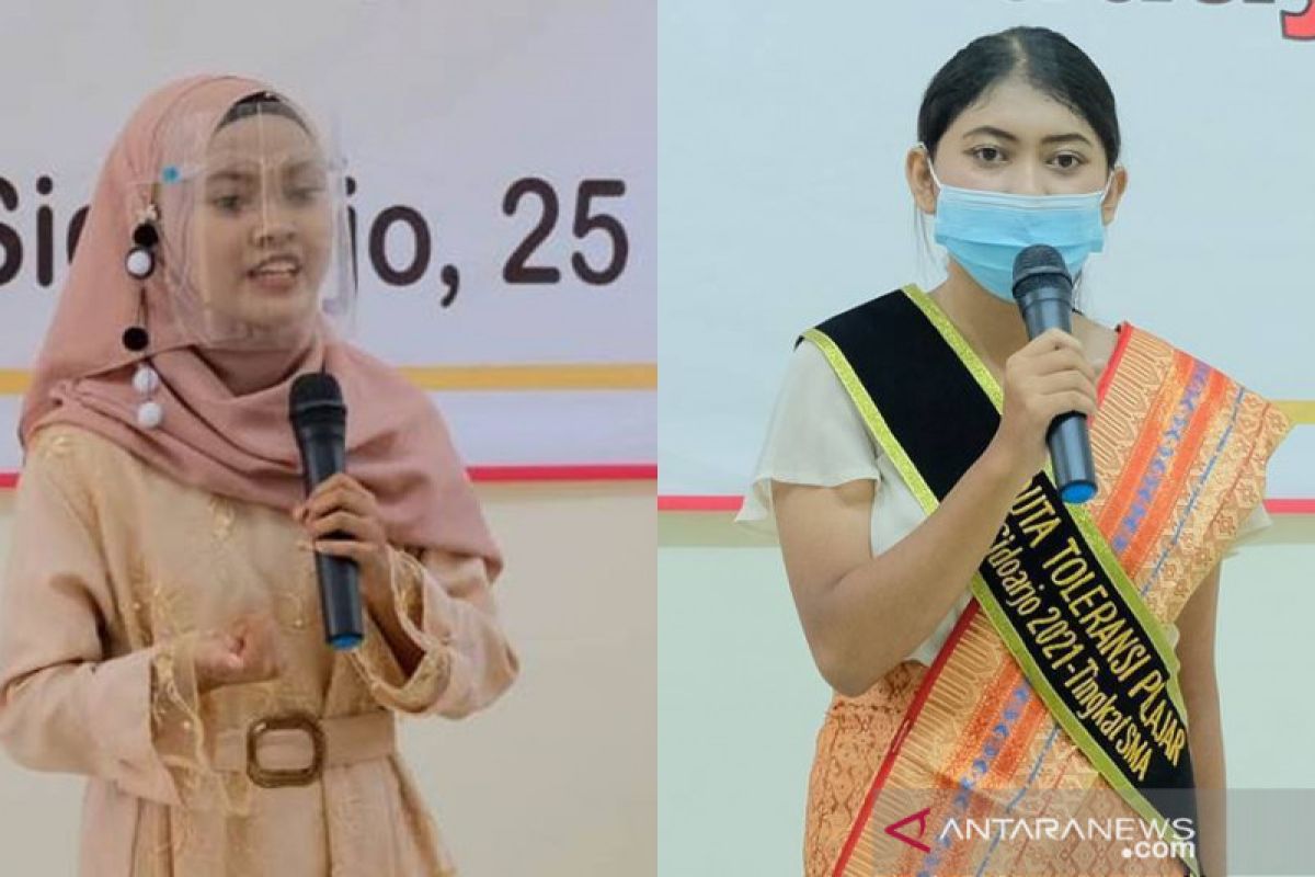 Dua siswa asal Gedangan terpilih sebagai Duta Toleransi Sidoarjo