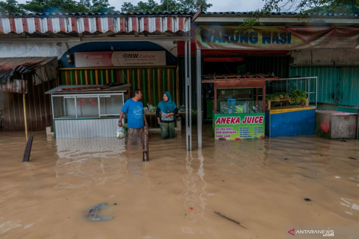 Puluhan rumah warga kebanjiran di Kabupaten Lebak