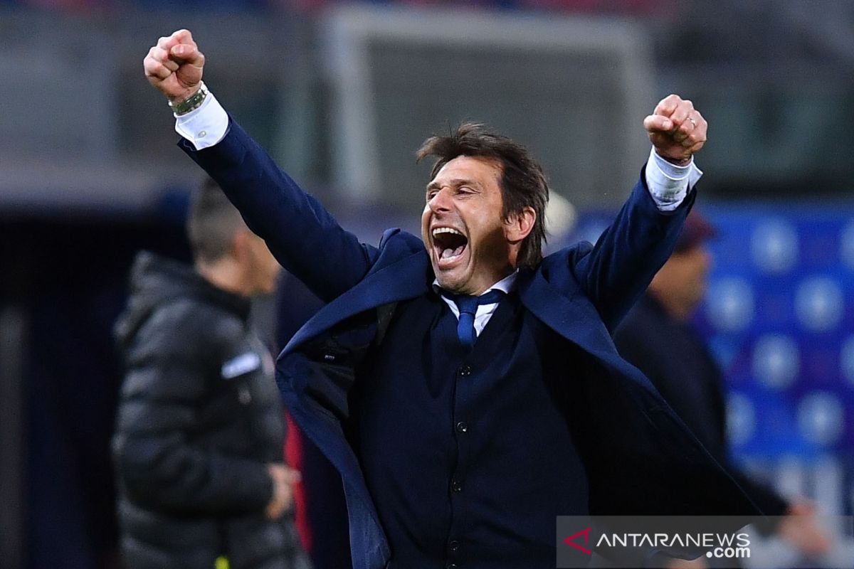 Antonio Conte senang bisa kembali ke Liga Inggris usai resmi latih Tottenham