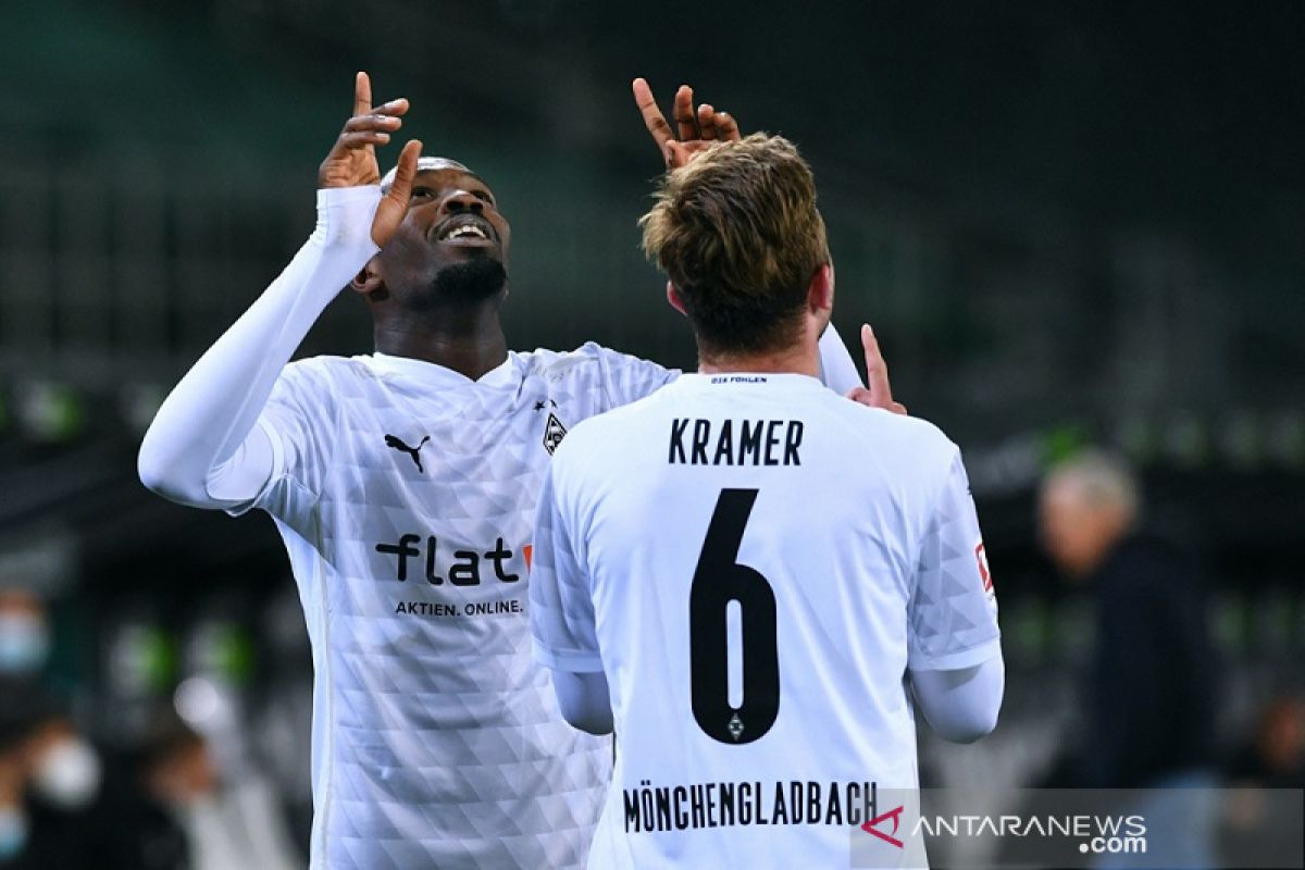 Dwigol Marcus Thuram bawa Gladbach bangkit tundukkan Freiburg