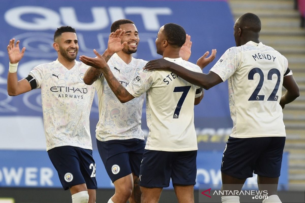 Liga Inggris: Manchester City kini unggul 17 poin di puncak klasemen