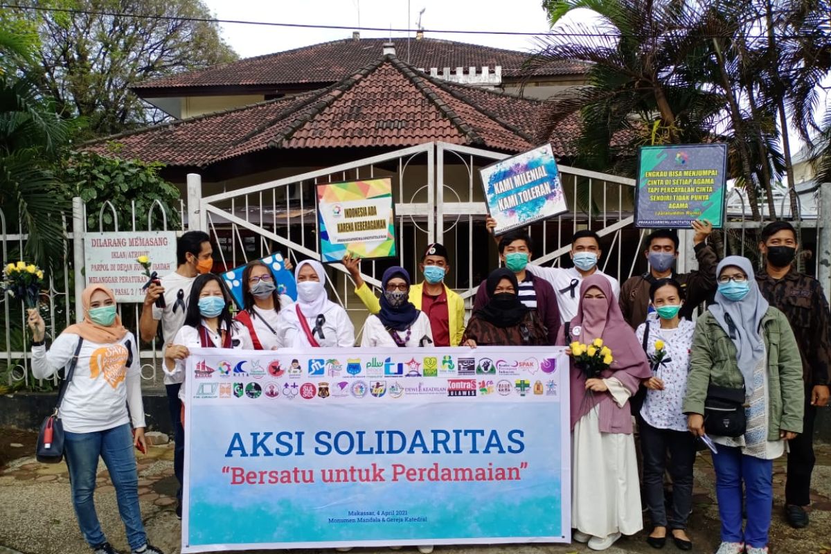 39 ormas gelar Aksi Bersatu pada peringatan Paskah di Makassar