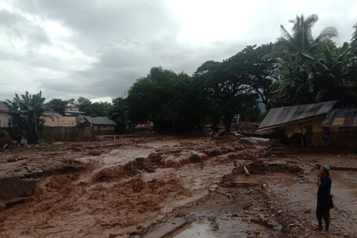 40 rumah di Kecamatan Ile Boleng dilaporkan tertimbun longsor