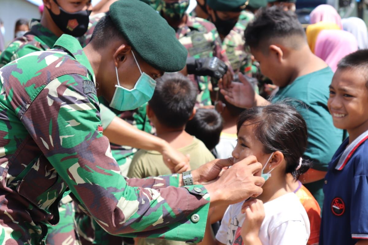 Satgas TMMD Ke 110 Kodim 1206/PSB tinggalkan kenangan yang mendalam