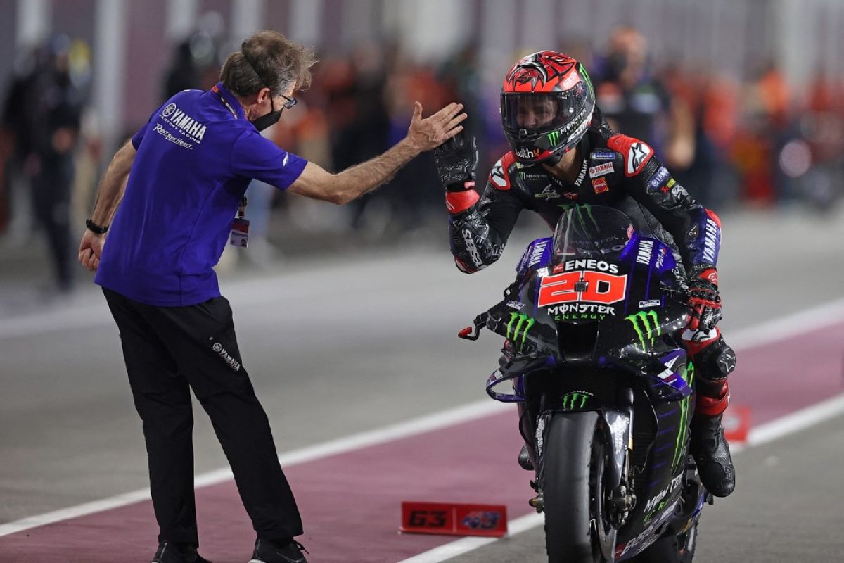 MotoGP, Quartararo curi kemenangan di Doha, Zarco puncaki klasemen