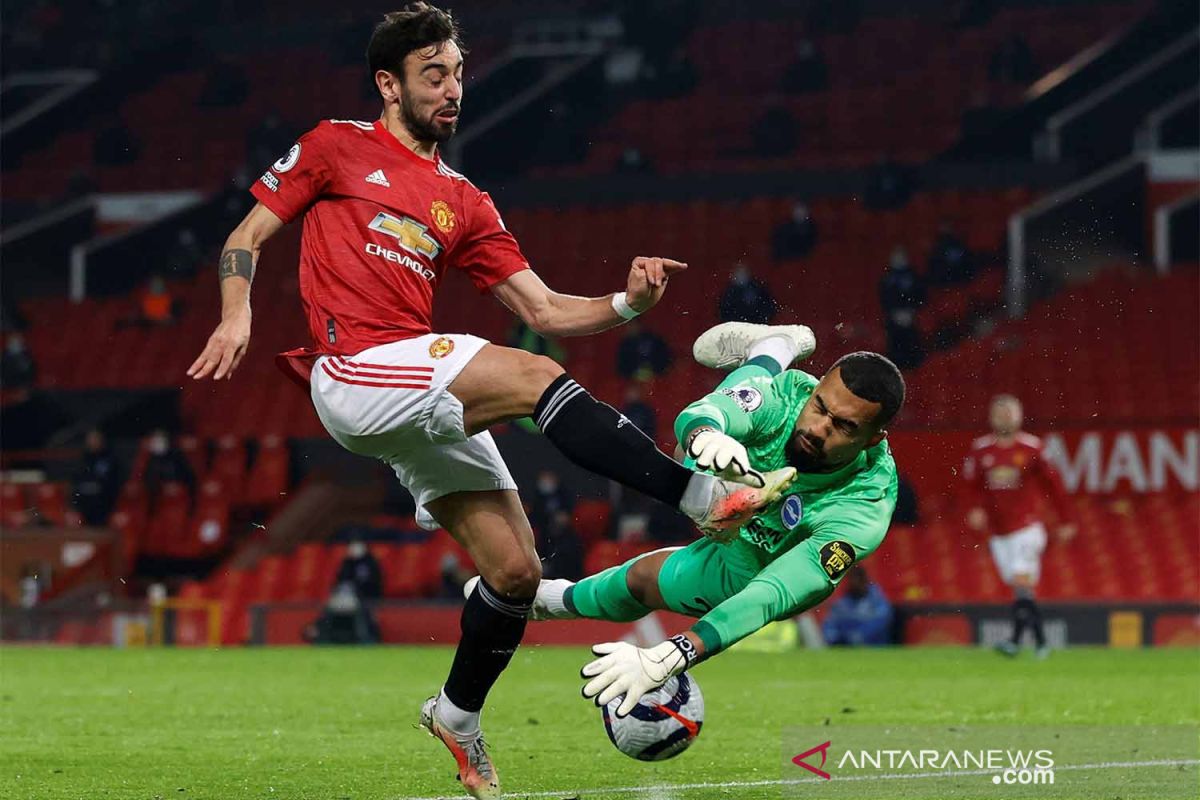 Liga Inggris: Solskjaer tak bisa pastikan Fernandes tampil saat hadapi Liverpool