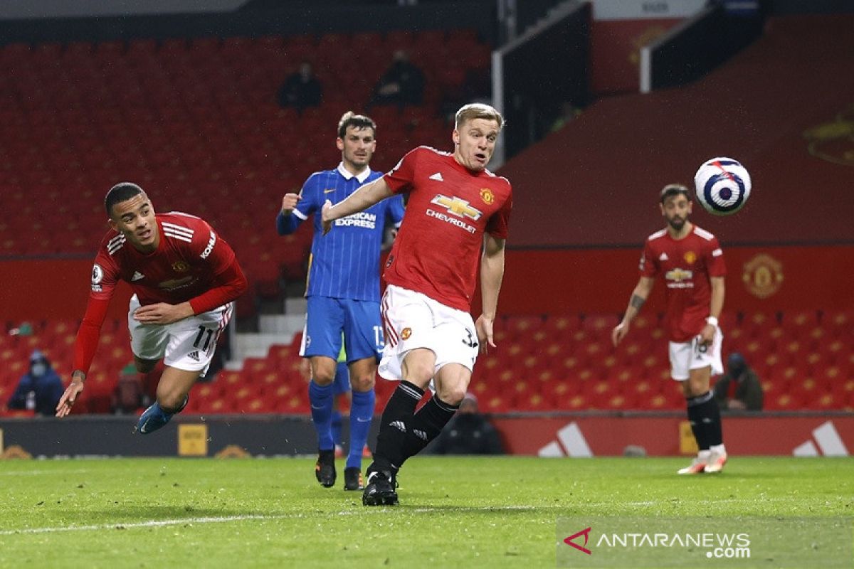 Rahsford dan Greenwood antar Manchester United tundukkan Brighton 2-1