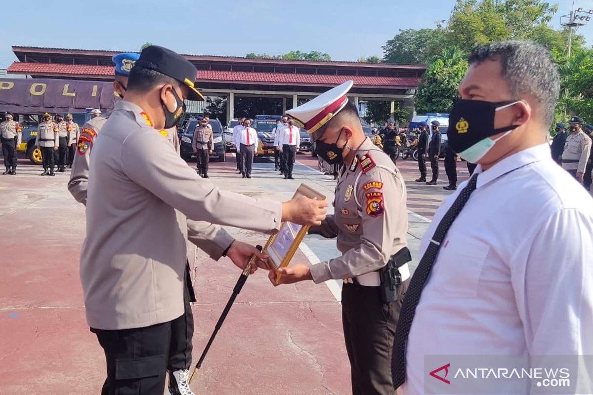 Polres Inhu raih dua prestasi nasional