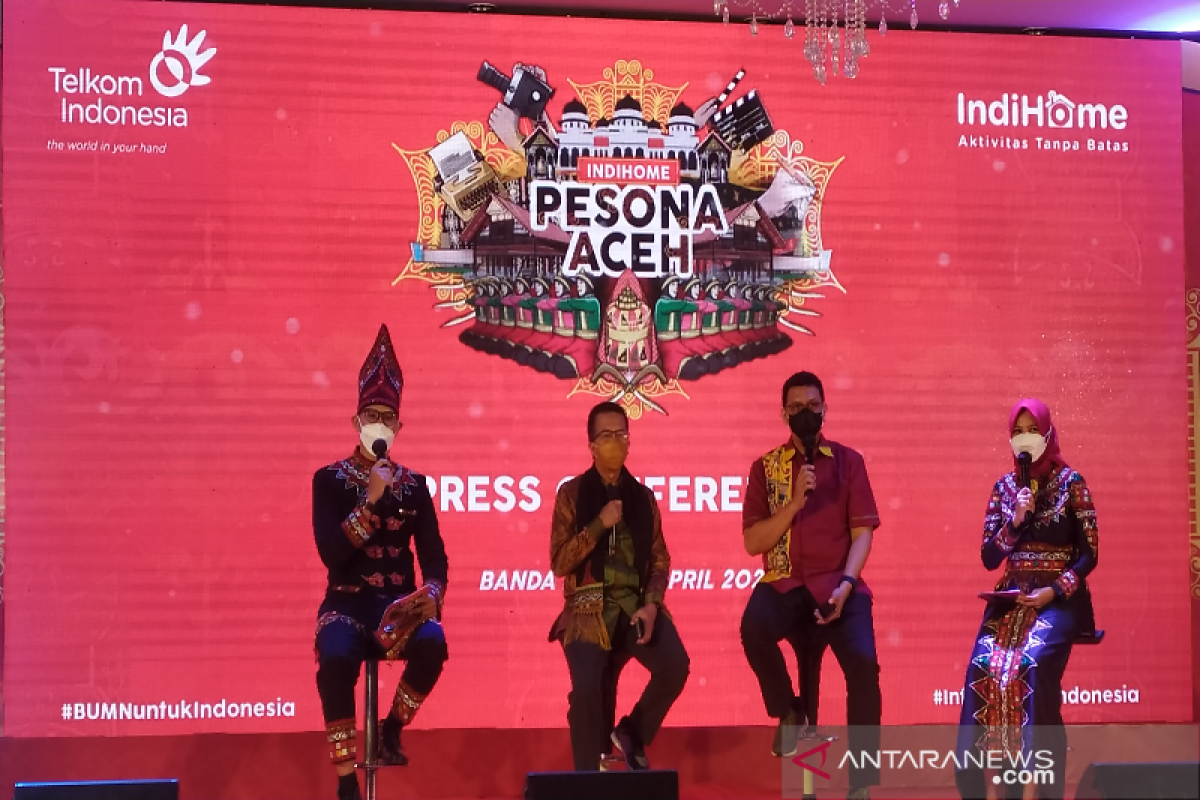 Telkom perkuat IndiHome di Aceh, 50 wifi corner ditambahkan