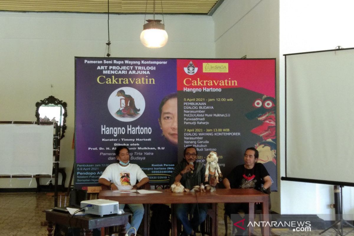 Pameran Wayang Kontemporer di Yogyakarta sajikan 50 karya