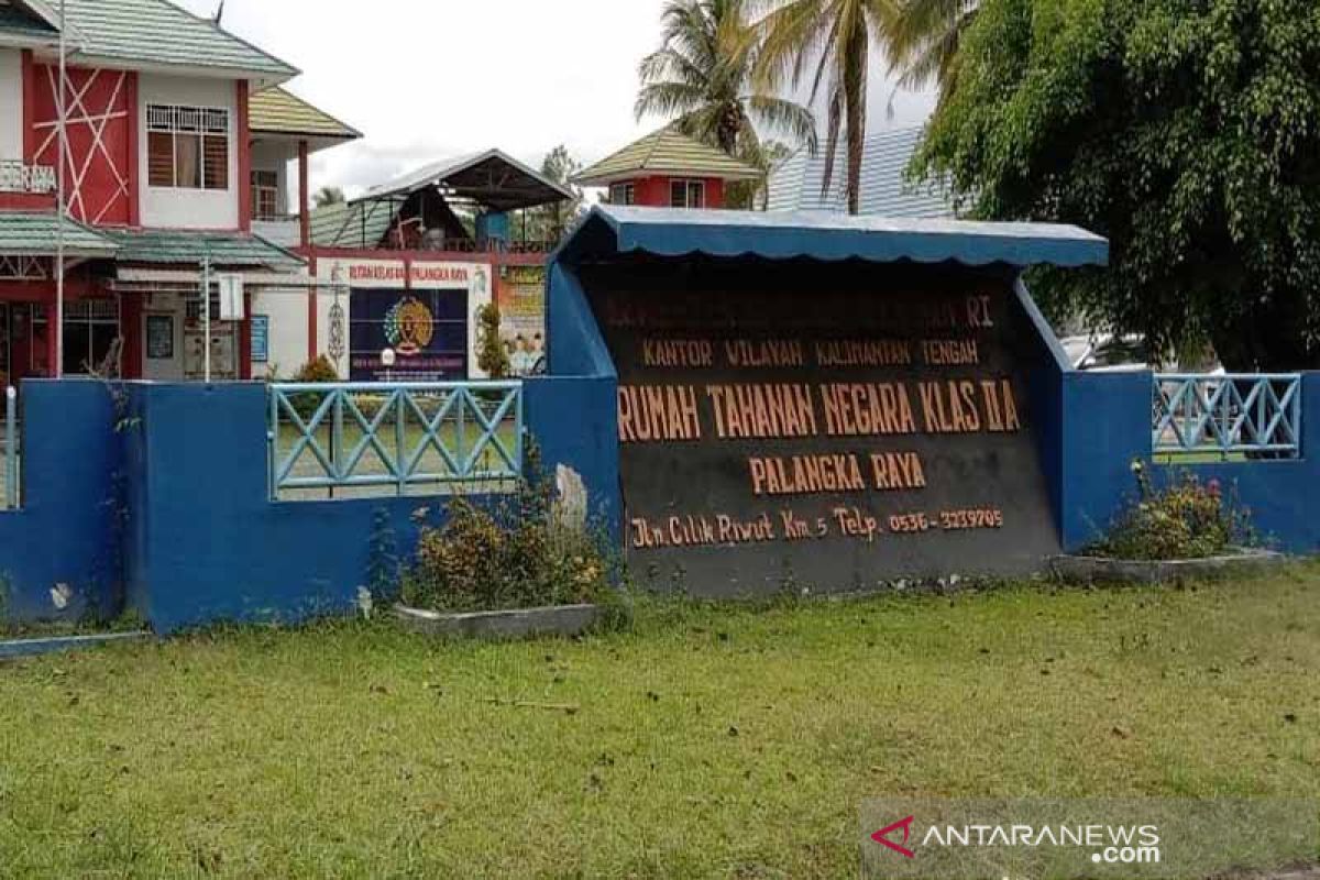 22 warga binaan Rutan Palangka Raya dinyatakan sembuh dari COVID-19