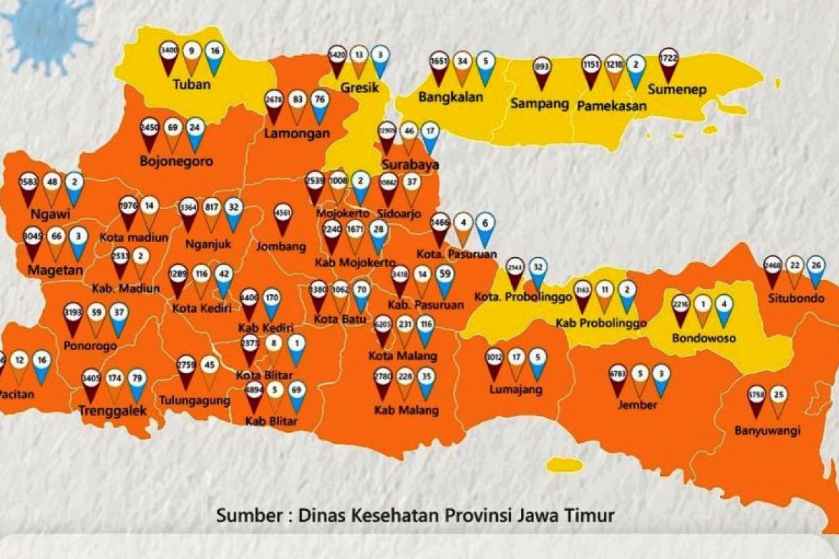 Gubernur Jatim: PPKM mikro kembali diperpanjang