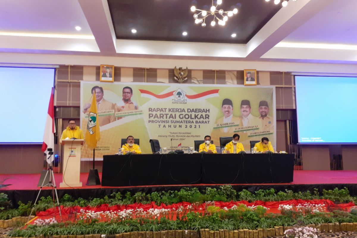 Golkar targetkan menang pilpres, pileg dan  pilkada di Sumbar 2024