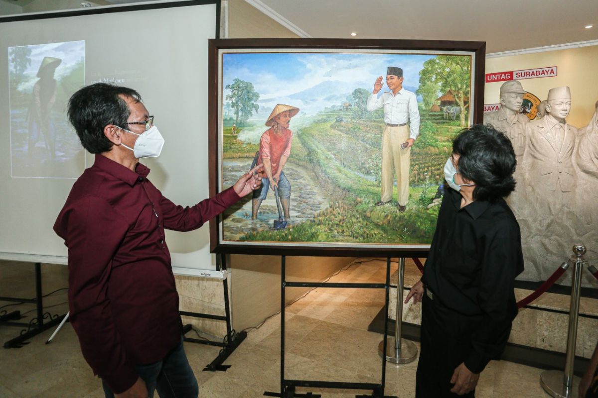 Ketua DPRD: Lukisan pertemuan Bung Karno dan Marhaen sarat pesan bersejarah