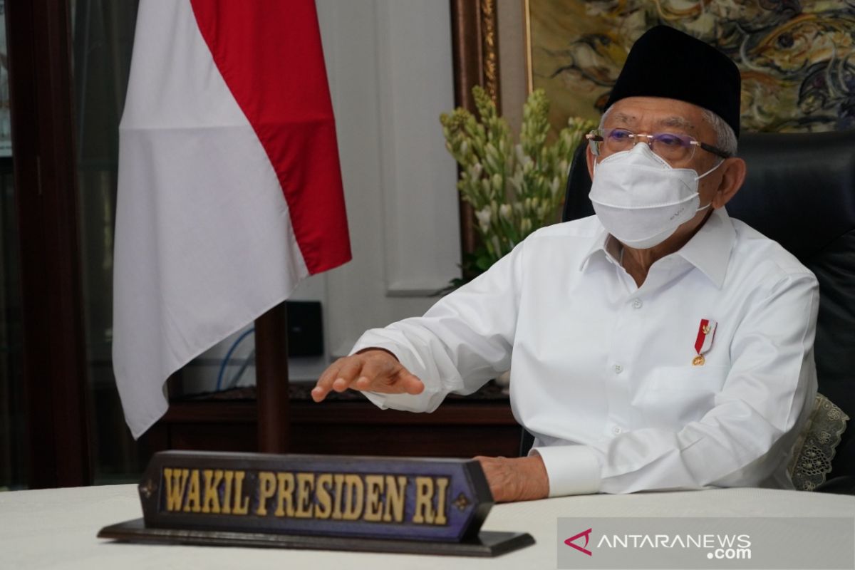 Wapres Ma'ruf Amin: Mudik sunah, cegah penularan COVID-19 wajib