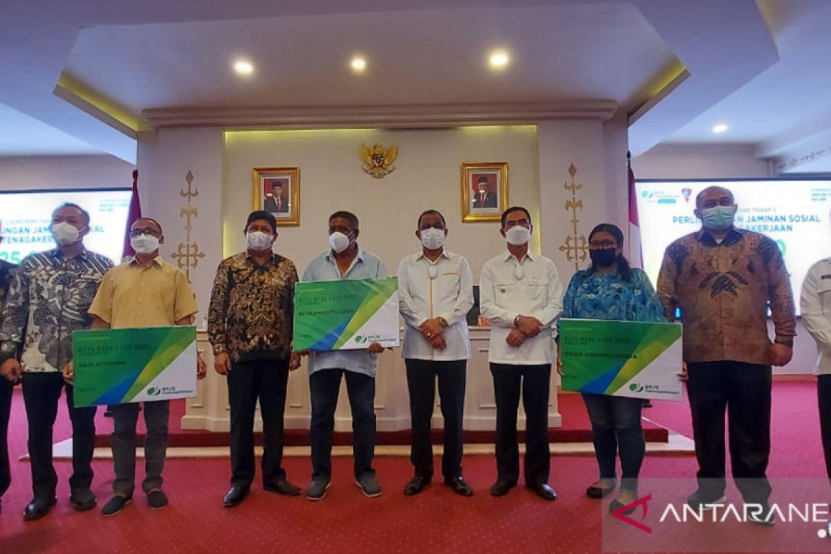 BPJAMSOSTEK Maluku proses 55 klaim santunan tenaga kerja rentan, jaminan ahli waris