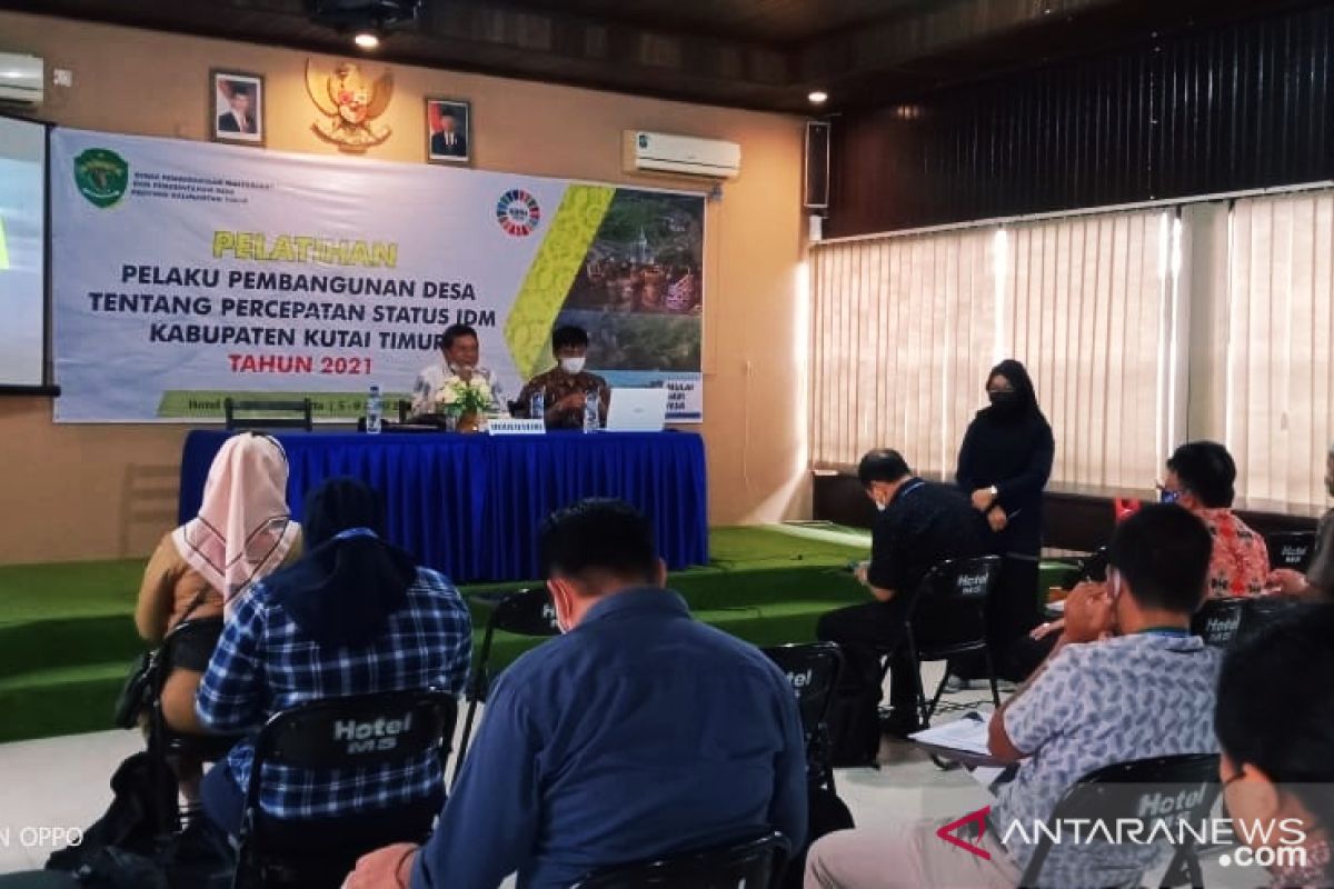 DPMPD Kaltim bedah Indeks Desa Membangun di Kabupaten Kutai Timur