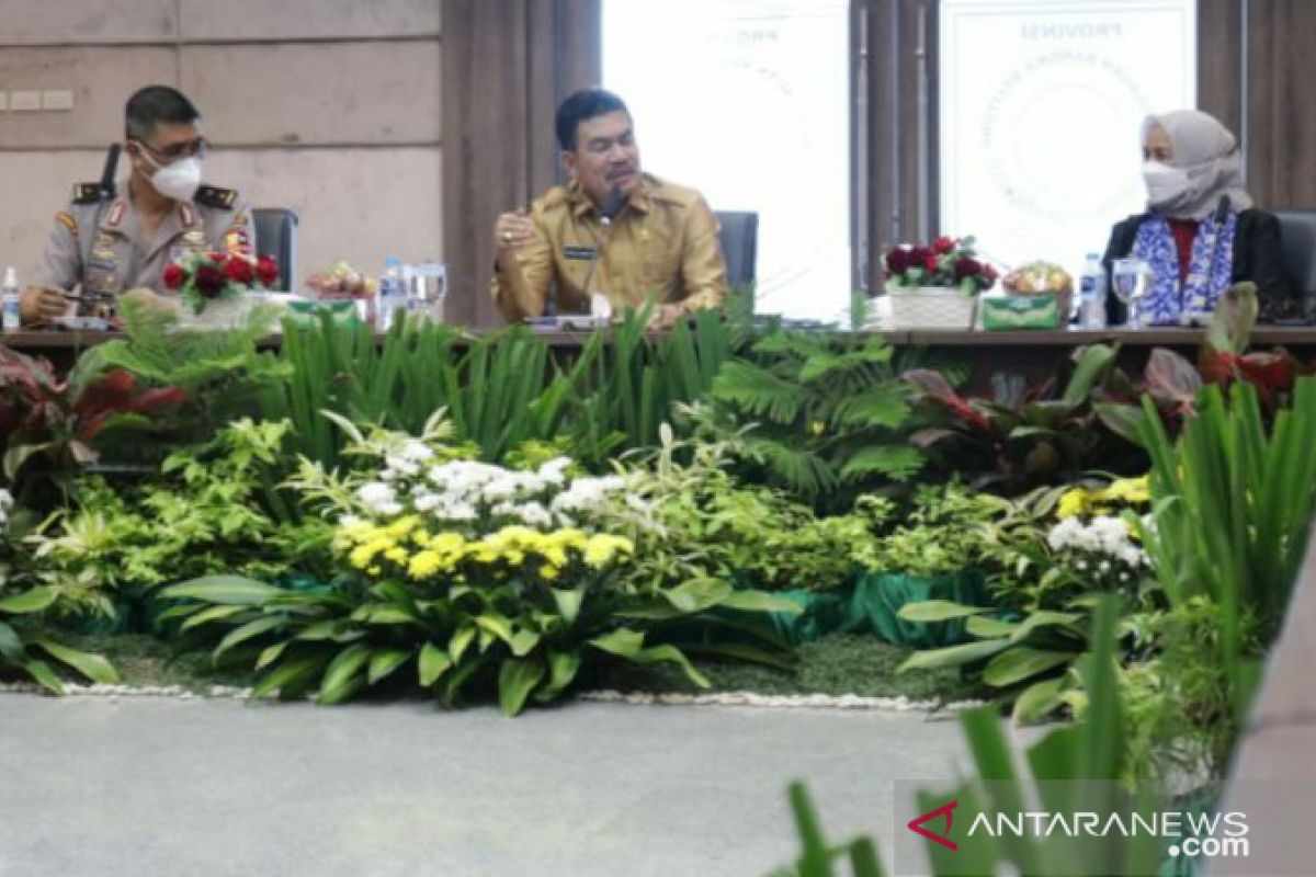 Peserta pendidikan reguler angkatan LXII Lemhannas RI studi tata kelola pemerintahan di Babel