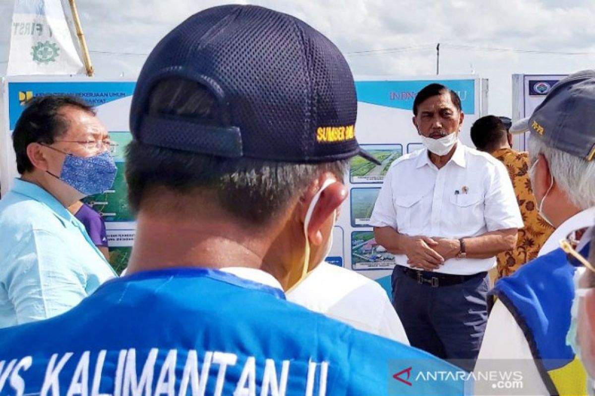 Menko Luhut ajak universitas dalam pengembangan "food estate" Kalteng