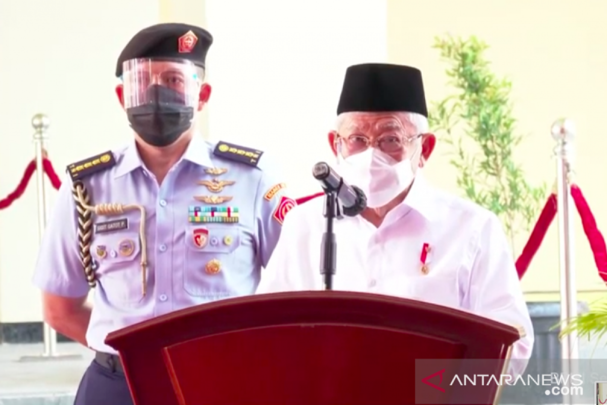 Wapres Ma'ruf Amin resmikan Pasar Rakyat Pariaman