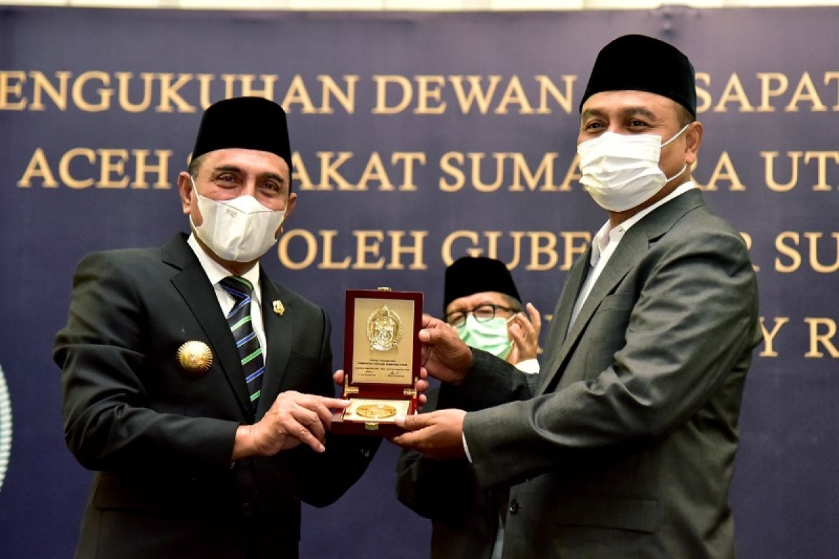 Gubsu kukuhkan Mukhtar jadi Ketum DPP Aceh Sepakat 2021-2026