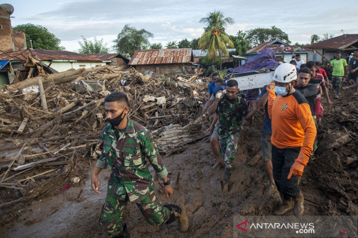 BNPB : Korban jiwa akibat bencana alam di NTT bertambah jadi 124 orang