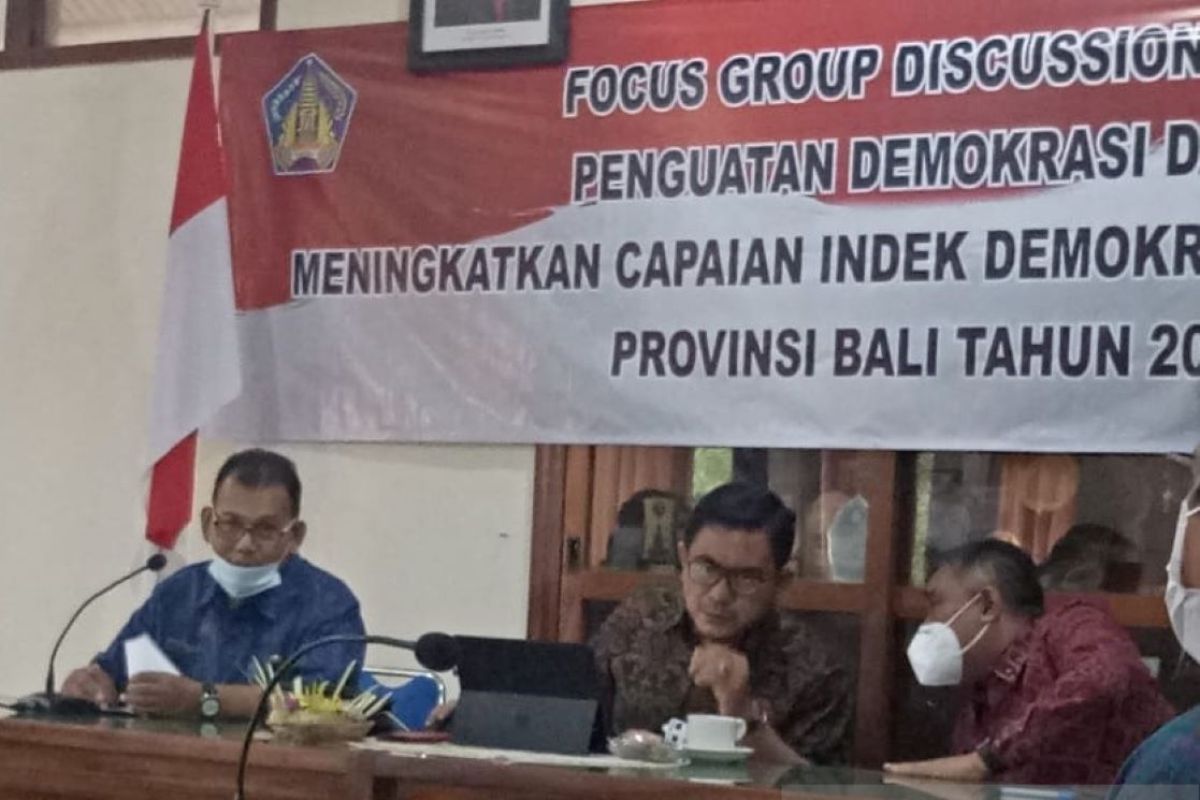 Kesbangpol: Indeks Demokrasi di Bali turun tapi masih baik