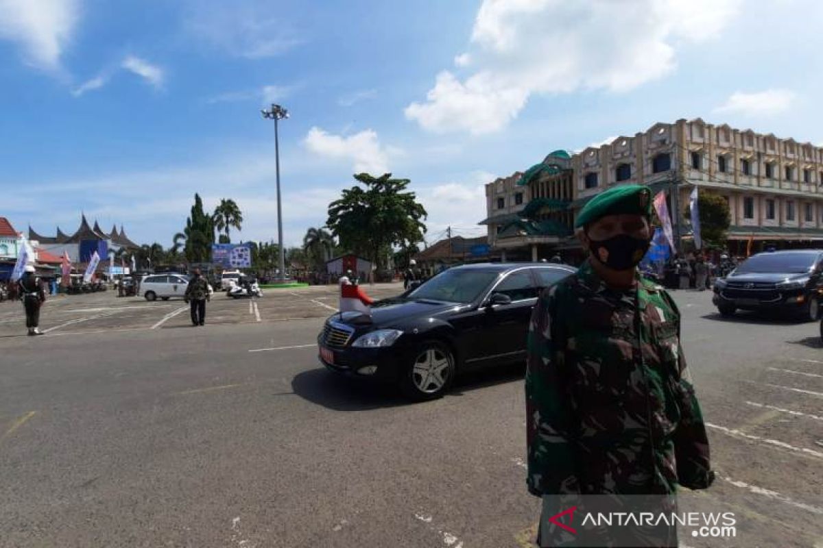 Wapres tiba  di Pasar Rakyat Pariaman