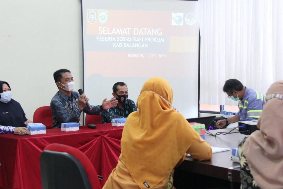 DLH Balangan usulkan satu kelurahan dan sembilan desa masuk Proklim