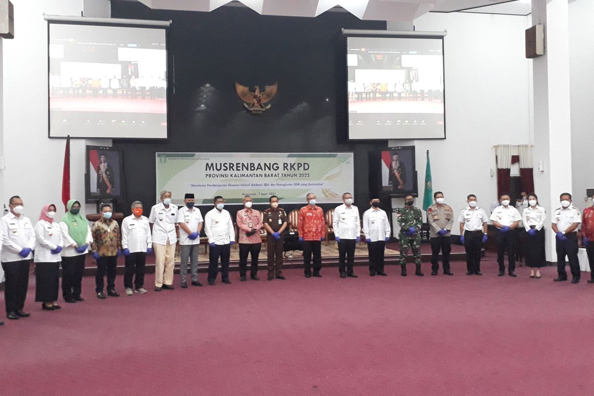 Bupati Kapuas Hulu ikuti Musrenbang tingkat provinsi