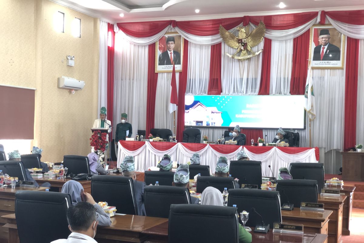 DPRD Balangan gelar paripurna hari jadi ke-18 Kabupaten Balangan