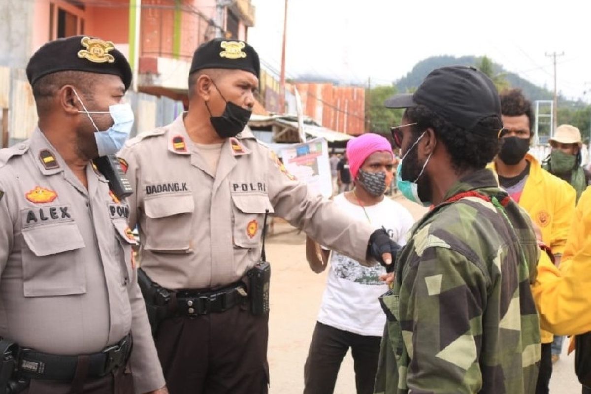 Polresta Jayapura Kota turunkan 400 personel TNI-Polri antisipasi demo