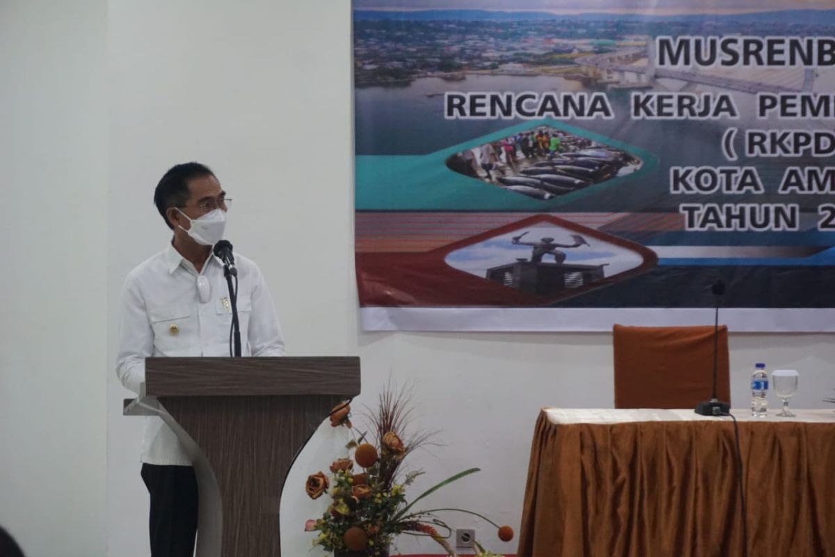 Musrembang Kota Ambon 2022 prioritas tujuh program pembangunan