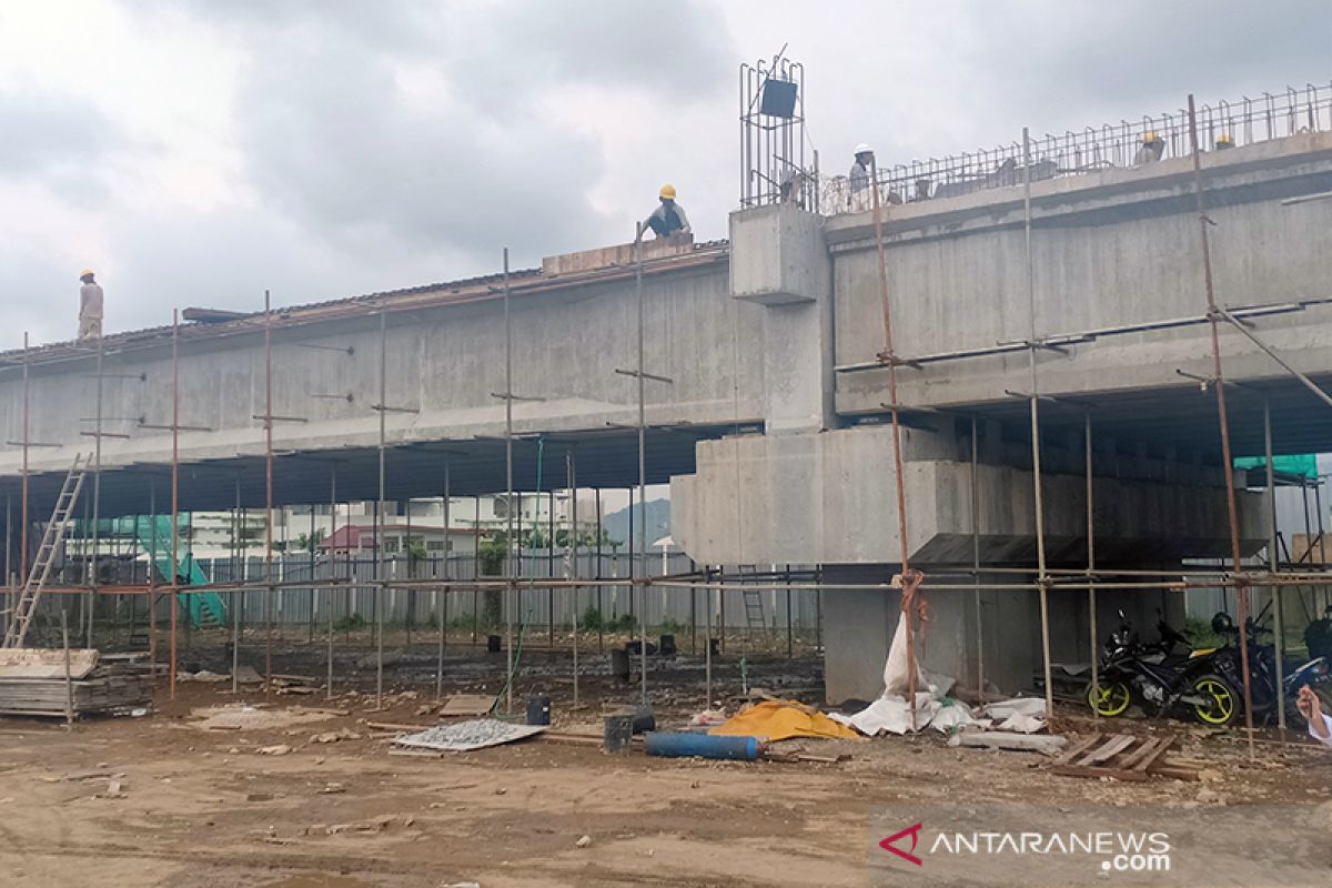 Jalur layang KA Bandara Yogyakarta beroperasi Agustus tahun ini