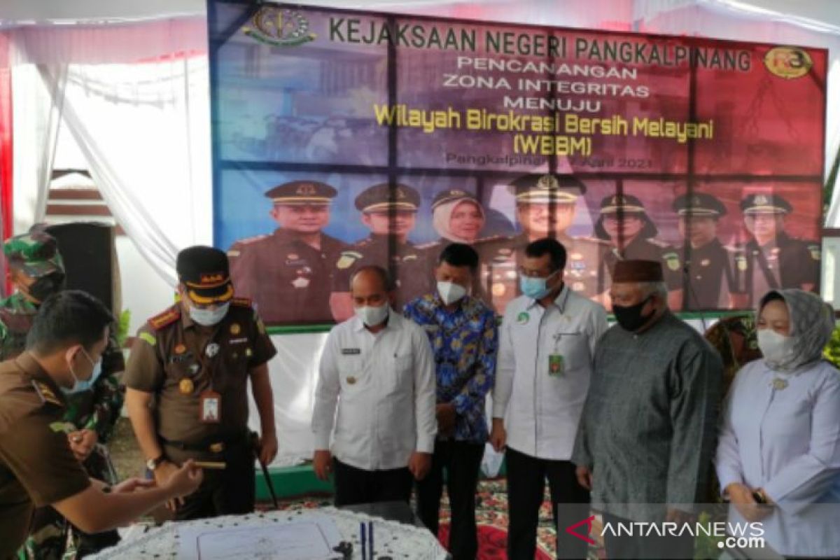 Pemkot Pangkalpinang dukung Kejari bangun zona integritas menuju WBBM