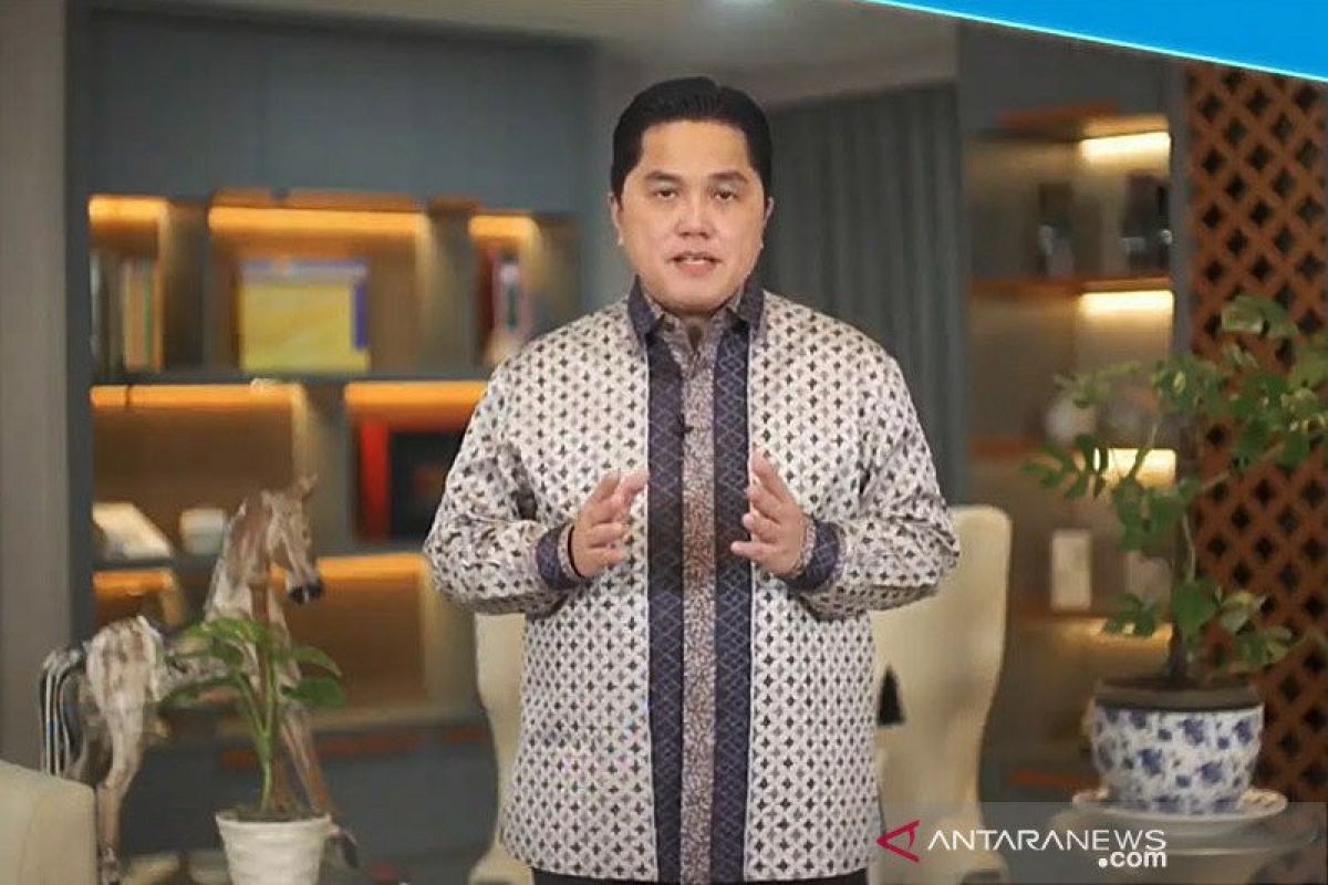 Erick Thohir: 'Saya khawatir BUMN tak siap bertransformasi dan kalah bersaing'