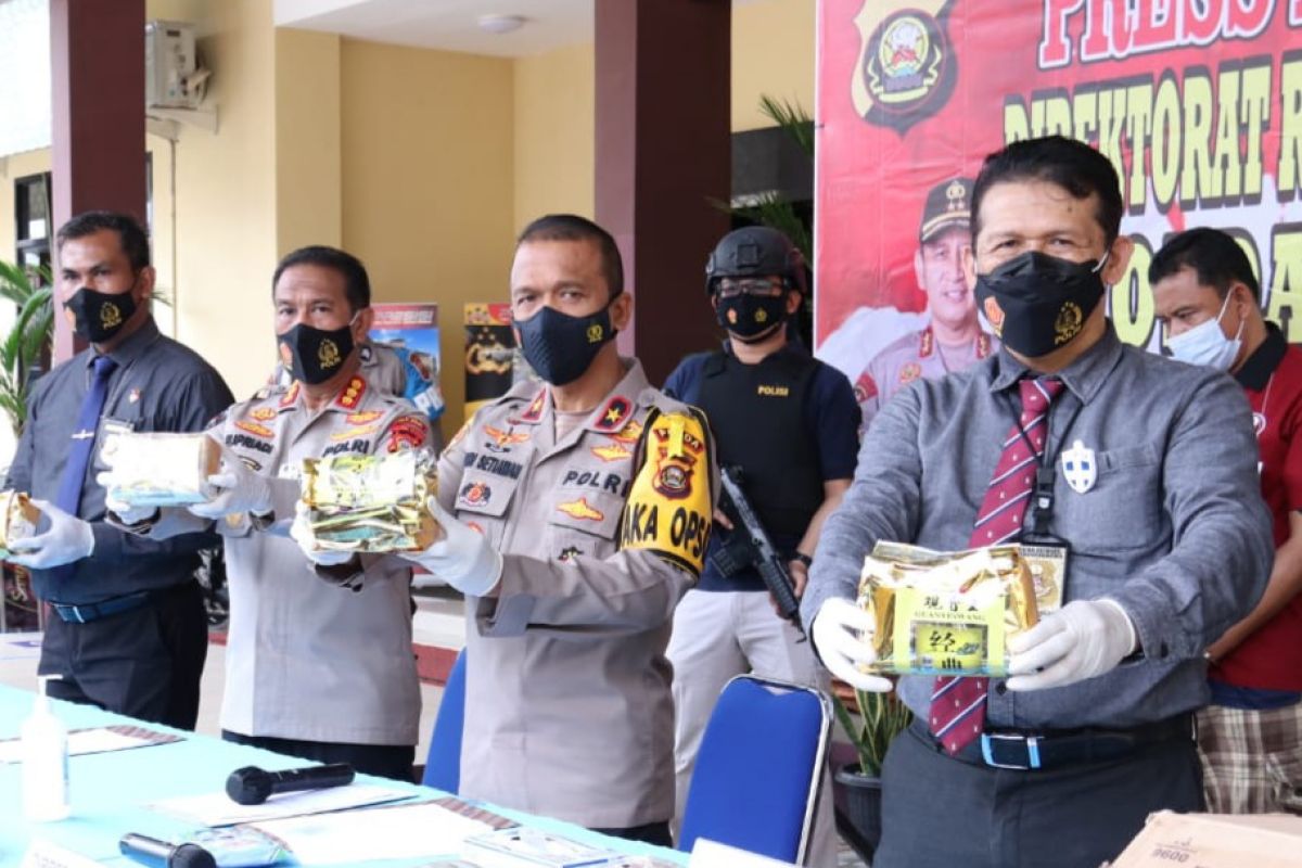 Polisi Muba kembangkan penangkapan kurir narkoba jaringan Riau