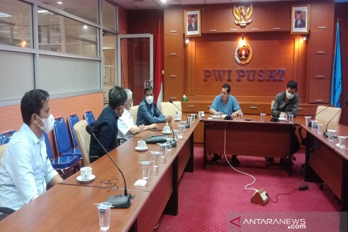 Pemprov Sultra dan PWI tindak lanjut penetapan tuan rumah HPN 2022