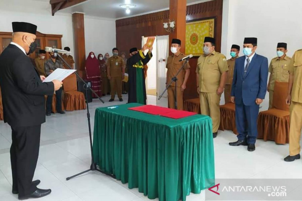 Lantik Kadis PUPR, begini penegasan Bupati Aceh Tengah